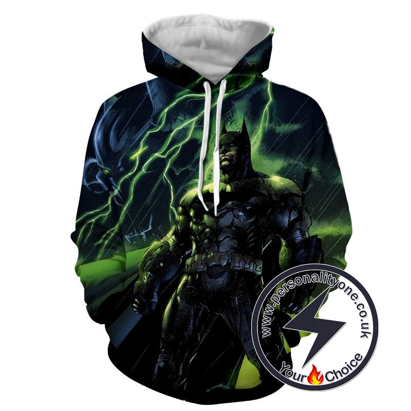 Batman - Green Batman 3D - Hoodies